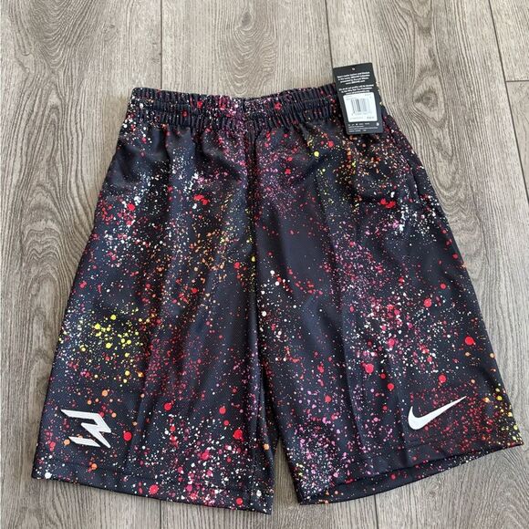 Nike Multicolor Splatter Shorts - Picture 1 of 4